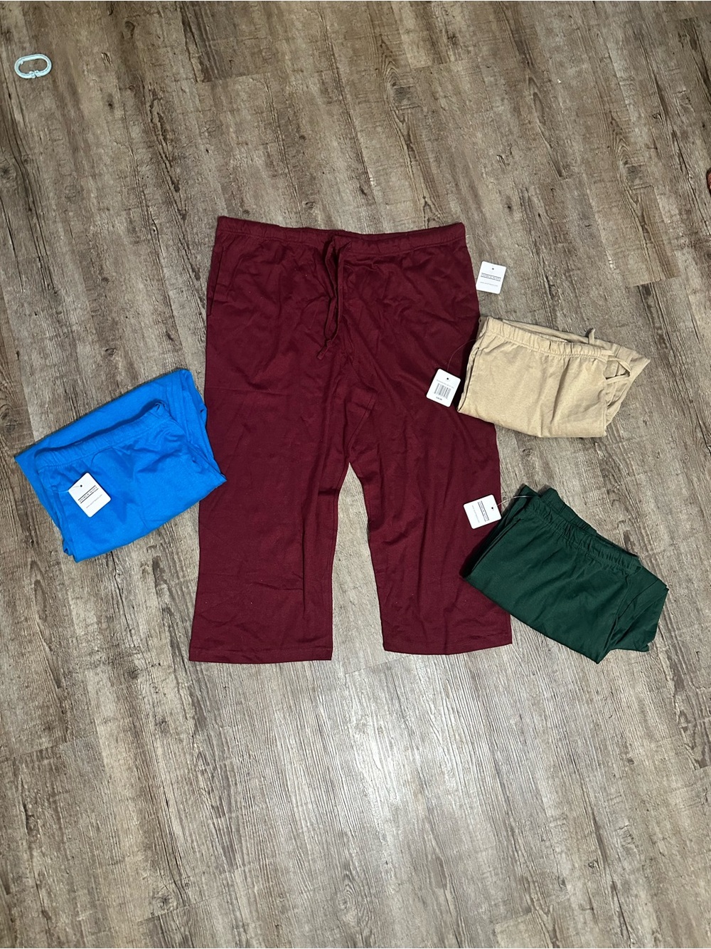 Andrew Scott Women's Lounge Crop Pants 4-Pack Bundle Size 3X
